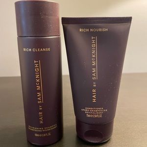Hair by Sam McKnight Rich Nourish Shampoo 100 ml & Conditioner 75 ml Travel Size